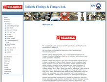 Tablet Screenshot of navkasfittings.com